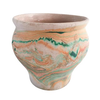 Vintage Nemadji Pottery Vase For Sale