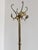 Mid-Century Modern Vintage Italian Brass Coat Rack with Rotating Crown and Female Face Tripod Base, 1960s For Sale - Image 3 of 18