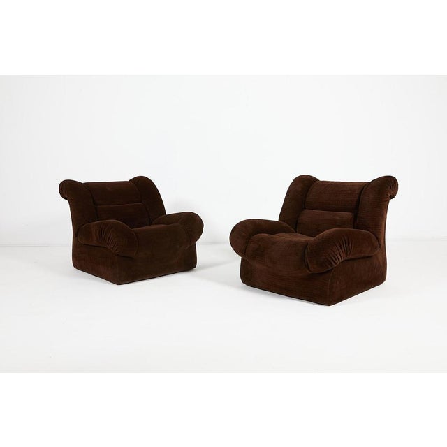 Italian Raffaello Lounge Chairs from Mimo Padova, 1970s, Set of 2 For Sale - Image 3 of 10