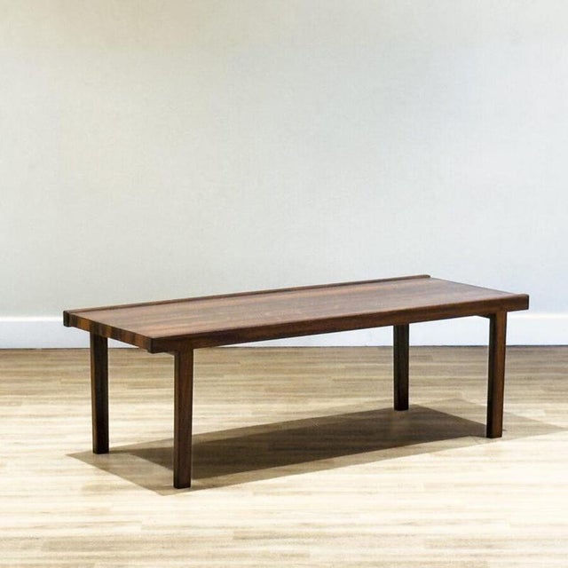 Wood Mid-Century Walnut Coffee Table from McIntosh For Sale - Image 7 of 12