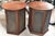 Mid 20th Century Mid Century Octagonal Walnut End Tables, Floor Speakers For Sale - Image 5 of 11