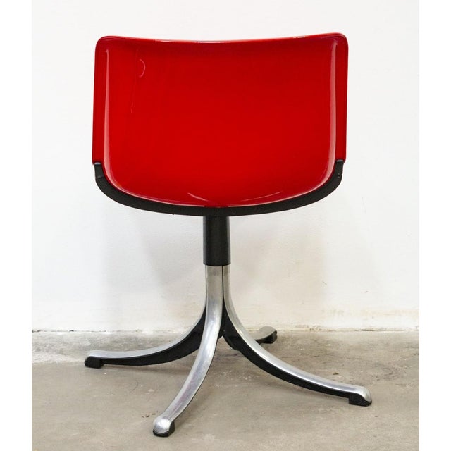 Modus Swivel Chairs by Osvaldo Borsani for Tecno, 1970s, Italy, Set of 3 For Sale - Image 9 of 18