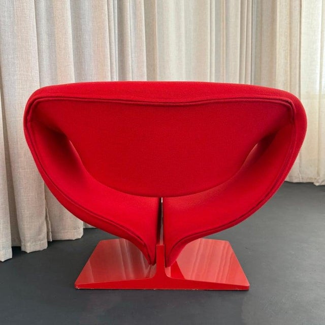 1960s 1960s "Ribbon" Lounge Chair and Ottoman by Pierre Paulin for Artifort For Sale - Image 5 of 18