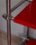Red Vintage Industrial Chromed Metal Shelf, 1970s For Sale - Image 8 of 12