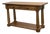 Broyhill Attic Heirlooms Rustic Oak Console / Sofa Table For Sale