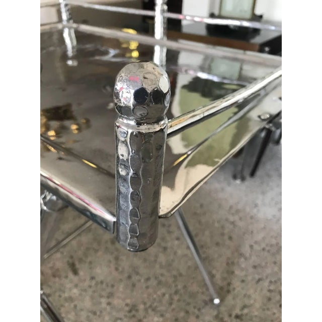 1940s Vintage Everlast Folding Aluminium Tray Table For Sale In Tampa - Image 6 of 8