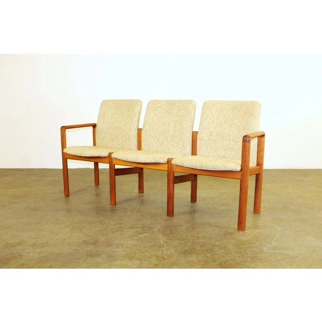 Mid-Century Modern Vintage Danish Three-Seat Sofa from Sva Møbler, 1960s For Sale - Image 3 of 8