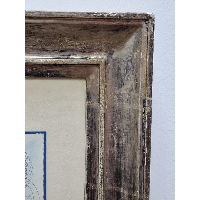 Angelo Canevari, Rider, 1980s, Watercolor, Framed For Sale - Image 7 of 8