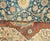 Authentic Persian Tabriz Beige, Blue, Red Handwoven Wool Carpet For Sale In New York - Image 6 of 8