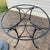 Brown Jordan Roma Table Frame and Weighted Umbrella Base With Canvas Umbrella For Sale - Image 9 of 15