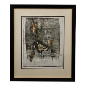 Johnny Freidlaender Abstract Color Aquatint