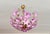 1980s Italian Style Hand-Painted Pink and Purple Murano Glass Floral Chandelier - 4-Light⁠ For Sale - Image 10 of 18
