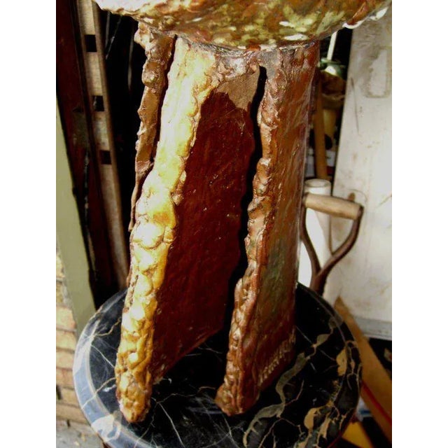 Phyliss Hammond Large Terracotta Sculpture by Noted East Hampton Artist Phyllis Hammond For Sale - Image 4 of 9