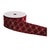 Add regal elegance to your holiday décor with this diamond lattice glitter velvet wired ribbon. Featuring a rich velvet...