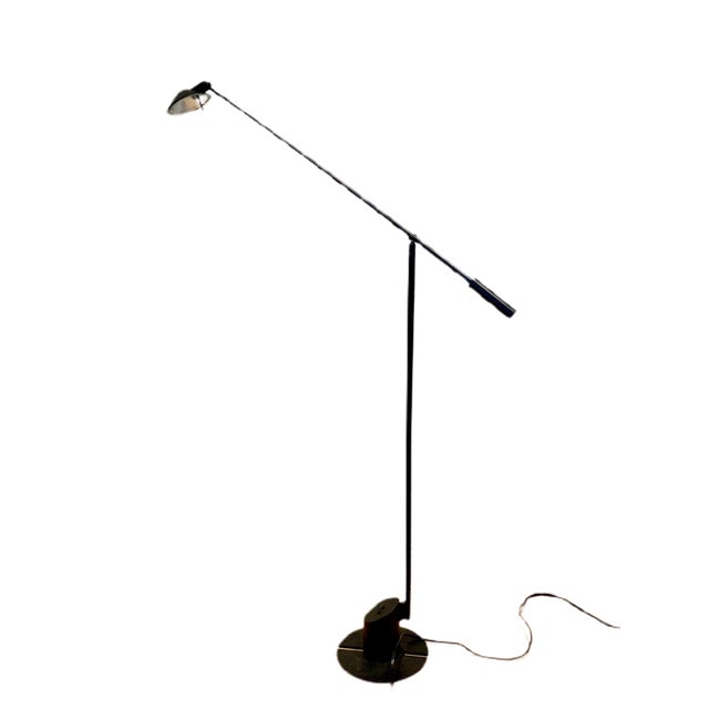 1980s 1980's Feather Floor Lamp by Robert Sonneman for George Kovacs For Sale - Image 5 of 8
