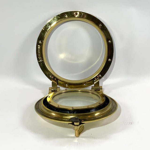 Yacht Porthole Solid Brass Highest Quality For Sale - Image 4 of 8