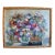 Large French Still Life Flowers Oil Painting by Monique Journod For Sale