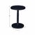 Threaded Drink Table Navy Blue For Sale - Image 10 of 10