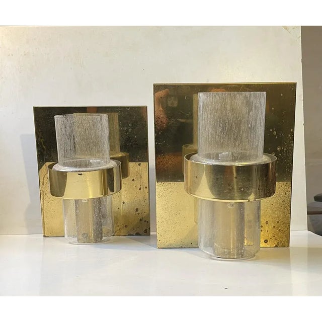 Scandinavian Modern Maritime Brass Sconces by Jonas Hidle for Høvik Verk, 1970s, Set of 2 For Sale - Image 6 of 9