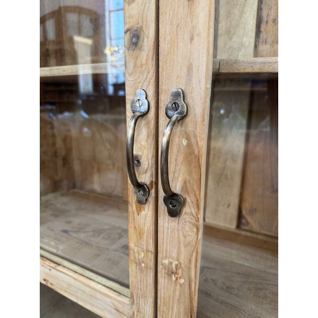 Vintage Salvaged Wood Cabinet For Sale - Image 11 of 11