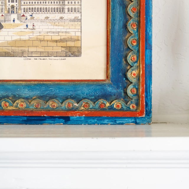 19th Century Framed Pellerin Woodcut Engraving | Michel Ney Marechal De France For Sale - Image 10 of 11