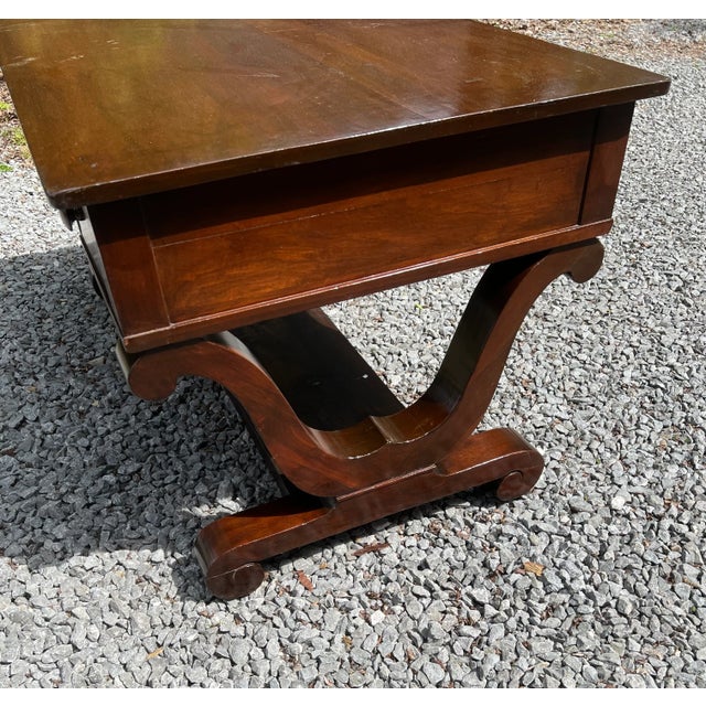 Early 19th Century Early 19th Century Jt & Co Empire Desk For Sale - Image 5 of 12