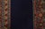 Tabriz Rug 9’10” X 12’9” Blue Wool Vintage Traditional Hand-Knotted Carpet For Sale - Image 11 of 15