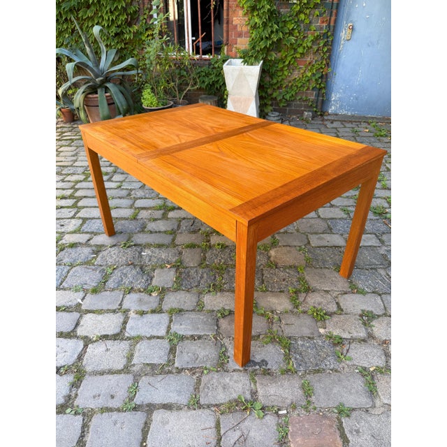 Teak Dining Table with Butterfly Extension from Faarup Møbelfabrik For Sale - Image 10 of 11