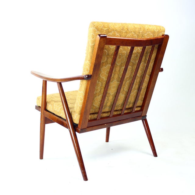 Boomerang Armchair from Ton, Former Czechoslovakia, 1960s For Sale - Image 6 of 10