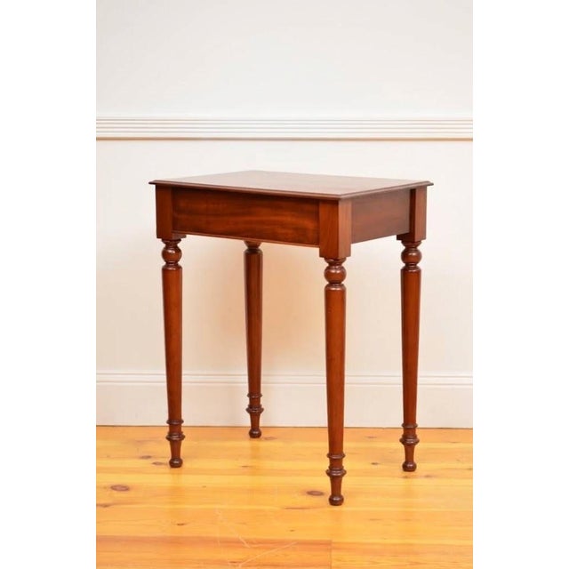 Figured Mahogany Console Table from Druce and Co., 1840 For Sale - Image 4 of 17