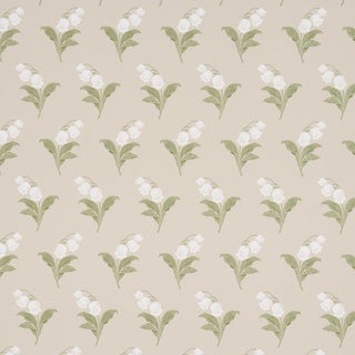 SAMPLE - Schumacher Lily Of The Valley Wallpaper In Spring For Sale