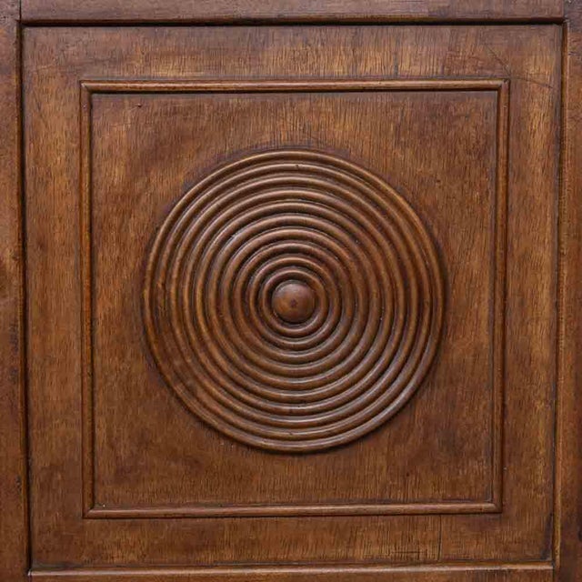 Wood French Carved Wood Side Table in the Style of Charles Dudouyt For Sale - Image 7 of 13