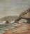 Traditional Antique 1903 California Coast Beach Watercolor Painting For Sale - Image 3 of 5