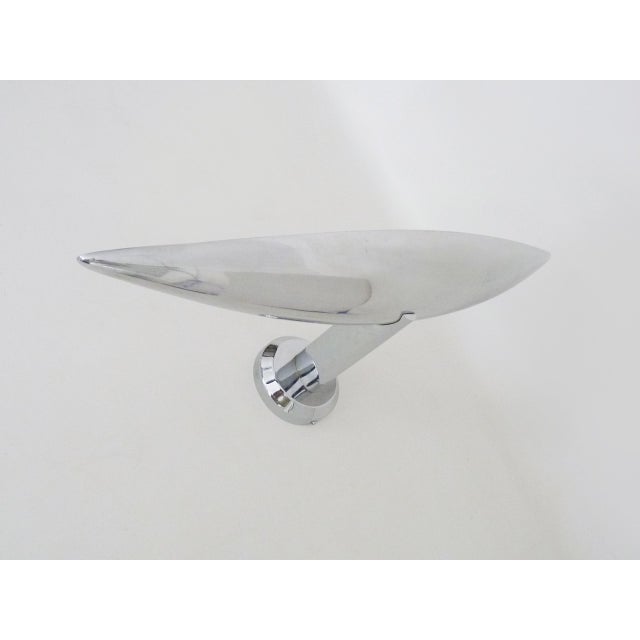 Aluminium Olympia Wall Light with Protective Glass from Jorge Pensi, 1980s For Sale - Image 11 of 11