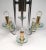Mid-Century Modern Chrome, Glass & Brass Chandelier by Gaetano Sciolari For Sale - Image 6 of 9