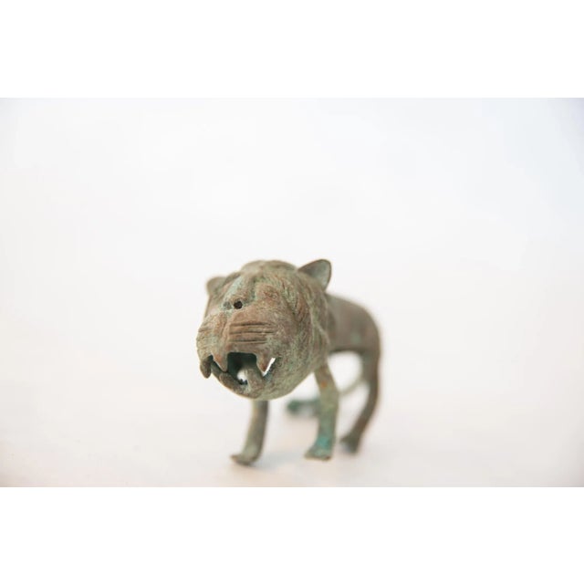 Metal Vintage African Oxidized Copper Wild Thing For Sale - Image 7 of 8