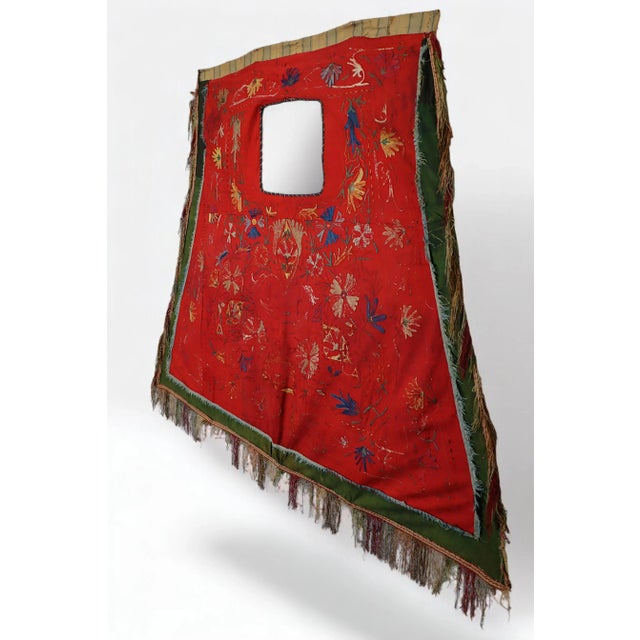 Embroidered Bukhara Suzani Horse Blanket, 1890s For Sale - Image 9 of 18