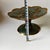 Blue Vintage Cloisonné Enamel Pierced Fruit Stand / Compote – Eggshell Technique, Gilded Floral Motif For Sale - Image 8 of 9