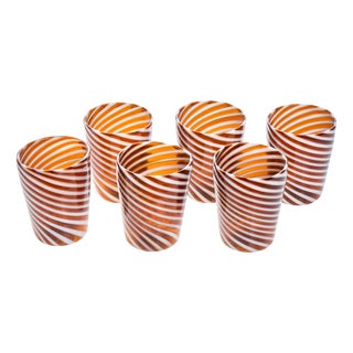 Murano Glasses by Iskra for Ribes Studio, Set of 6 For Sale
