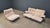 Vintage brown acrylic glass and boucle fabric sofa set designed by Michel Ducaroy for Lignet Roset - Model Marsala....