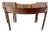 Antique Cherry Hunt Table, Demilune Shape With Drop Leafs For Sale