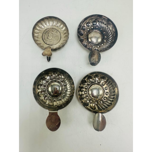 Set of Four French Tastevins For Sale - Image 9 of 11
