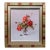 Martin Yeon "Christmas Bouquet" Red Rose Original Oil Painting on Canvas Hand Signed For Sale