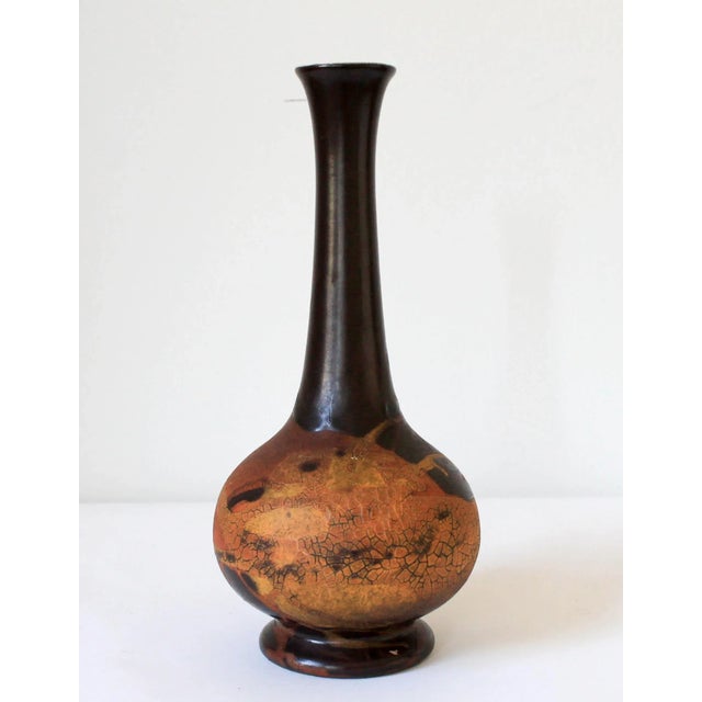 Mid-Century Modern Mid-Century Royal Haeger "Graphic Earth Wrap" Vase For Sale - Image 3 of 9