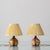 Small French Art Nouveau Hand-Painted Ceramic Table Lamps, 1920s, Set of 2 For Sale - Image 18 of 18
