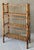 Mid 20th-Century 3-Tier Tortoiseshell Bamboo Bookshelf – Folds Flat for Storage For Sale - Image 14 of 18