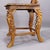 Rustic European Rare Nutwood Edelweis Marquetry Chair Swiss Brienz 1900 For Sale - Image 3 of 12
