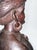 Mid-Century Modern Mid-Century East African Hand-Carved Wooden Busts Pair For Sale - Image 3 of 7
