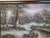 I Cafieri, Winter Landscape, Oil Painting, 1984, Framed For Sale - Image 18 of 18