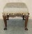 Large Victorian Oak Cabriole Legged Footstool with Embroidered Upholstery, 1880s For Sale - Image 17 of 18